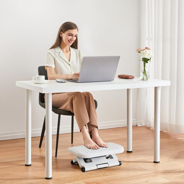 HUANUO Adjustable Desk Footrest, Foot Rest for Under Desk at Work with Massage, Adjustable Foot Stool with 3 Height Position & 30 Degree Tilt Angle Adjustment for Home, Office - Image 17